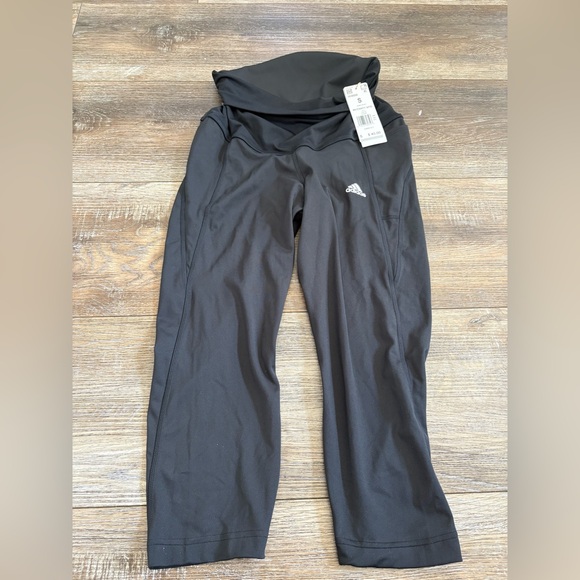 Adidas maternity Black Leggings small - Picture 2 of 2